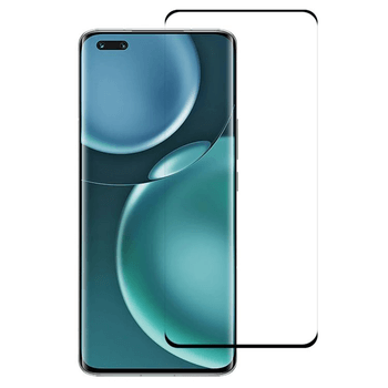 3D tvrzené sklo s rámečkem pro Honor Magic5 Pro - černé