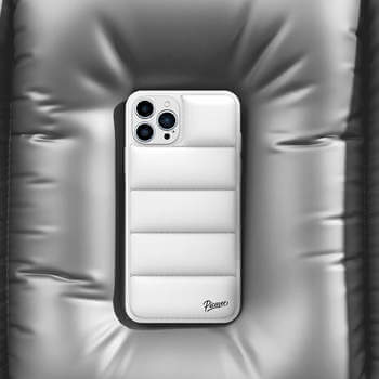 Picasee Puffer case pro Apple iPhone 11 - Picasee Puffer - Bílá