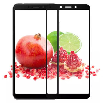 3x Picasee 3D tvrzené sklo s rámečkem pro Xiaomi Redmi 6A - černé - 2+1 zdarma