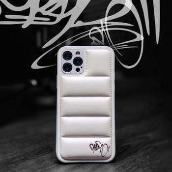 Obal na Apple iPhone 12 Pro Max - Separ Puffer - Bílá