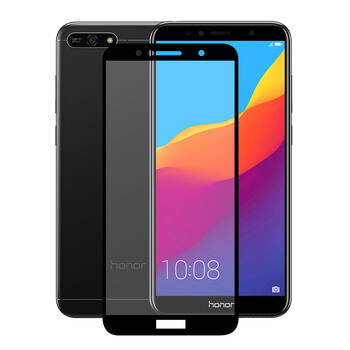 3x 3D tvrzené sklo s rámečkem pro Honor 7A - černé