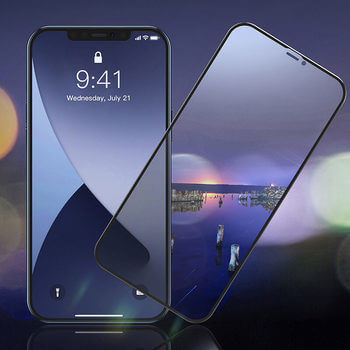 Picasee 3D ochranné tvrzené sklo s rámečkem pro Apple iPhone 15 Pro Max - černé