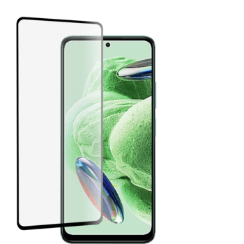 3D tvrzené sklo s rámečkem pro Xiaomi Redmi Note 12 Pro 4G - černé
