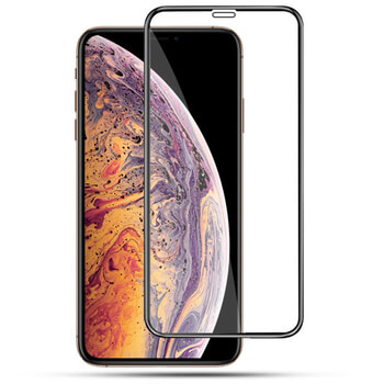 3D tvrzené sklo s rámečkem pro Apple iPhone X/XS - černé