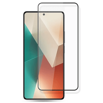 Picasee 3D ochranné tvrzené sklo s rámečkem pro Xiaomi Redmi Note 13 4G - černé