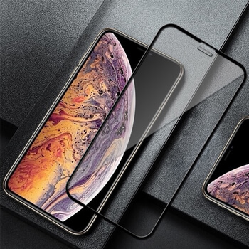 3x Picasee 3D tvrzené sklo s rámečkem pro Apple iPhone X/XS - černé - 2+1 zdarma