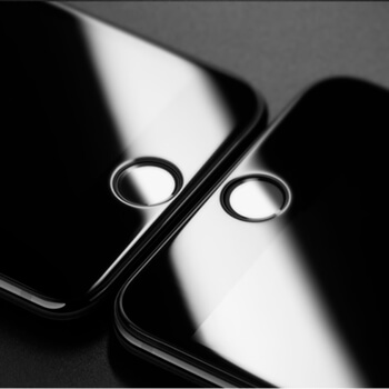 3x Picasee 3D tvrzené sklo s rámečkem pro Apple iPhone 7 - černé - 2+1 zdarma