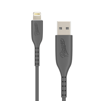 Picasee USB Kabel Lightning - USB 2.0 - Černý
