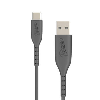 Picasee USB Kabel USB C - USB 2.0 - Černý