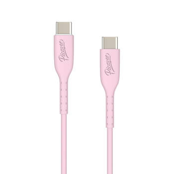 Picasee USB Kabel USB C - USB C - Růžový
