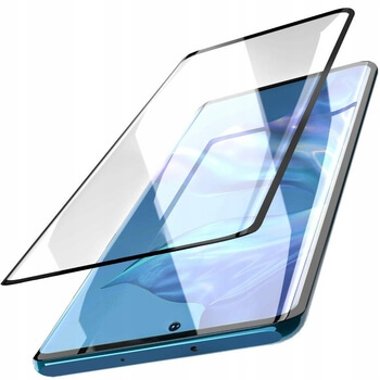 3x 3D tvrzené sklo s rámečkem pro Motorola Moto G53 5G - černé