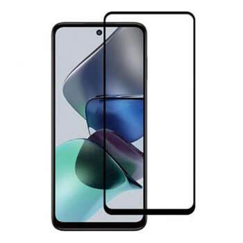 3D tvrzené sklo s rámečkem pro Motorola Moto G14 - černé