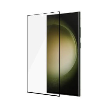 3x Picasee 3D tvrzené sklo s rámečkem pro Samsung Galaxy S24 Ultra S928B 5G - černé - 2+1 zdarma