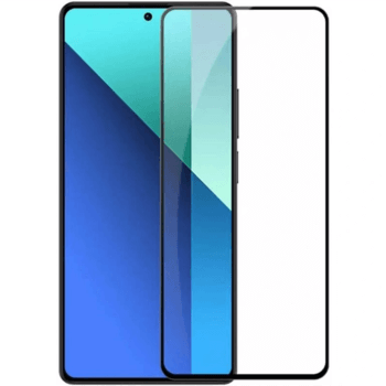 3x 3D tvrzené sklo s rámečkem pro Xiaomi Redmi 13 4G - černé