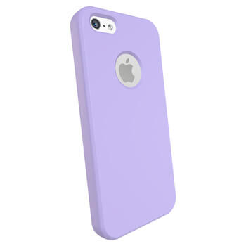 Obal na Apple iPhone 5/5S/SE - Vlastní gravírování - Fialová