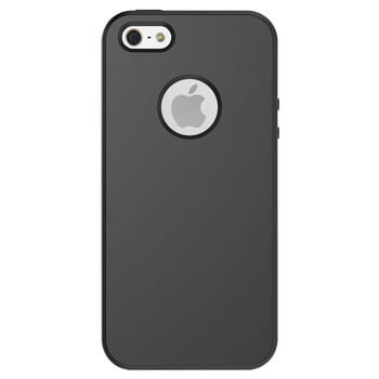 Picasee Liquid case na Apple iPhone 5/5S/SE - Vlastní gravírování - Černá