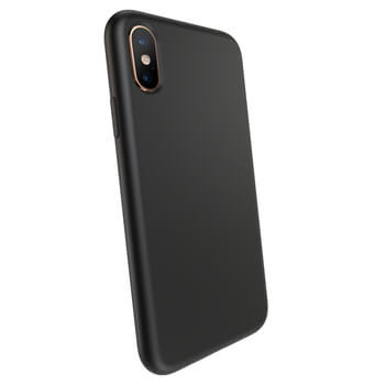 Obal na Apple iPhone X/XS - Vlastní gravírování - Černá