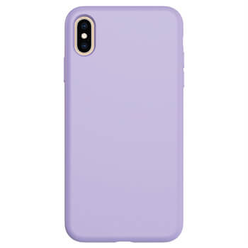 Picasee Liquid case na Apple iPhone XS Max - Vlastní gravírování - Fialová