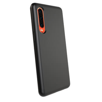 Obal na Huawei P30 - Vlastní gravírování - Černá