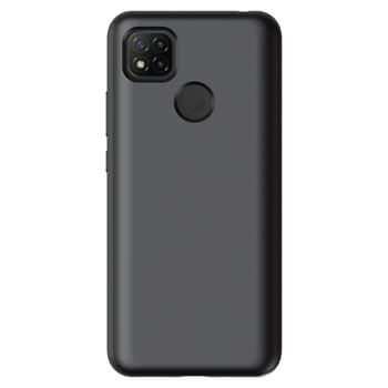 Picasee Liquid case na Xiaomi Redmi 9C - Vlastní gravírování - Černá