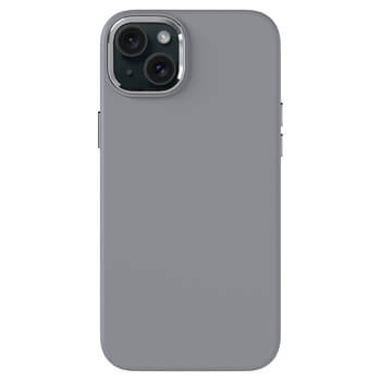 Picasee Premium case MagSafe na Apple iPhone 15 Plus - Vlastní gravírování - Šedá