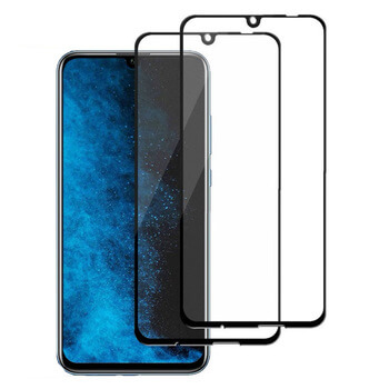 Picasee 3D ochranné tvrzené sklo s rámečkem pro Honor 10 Lite - černé