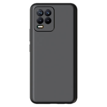 Picasee Liquid case na Realme 8 4G - Vlastní gravírování - Černá