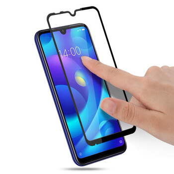 3D ochranné tvrzené sklo s rámečkem pro Xiaomi Redmi 7 - černé