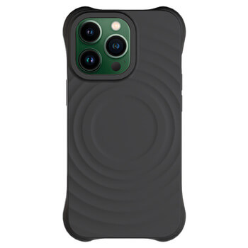 Picasee Shock-proof case MagSafe na Apple iPhone 13 Pro - Vlastní gravírování - Černá