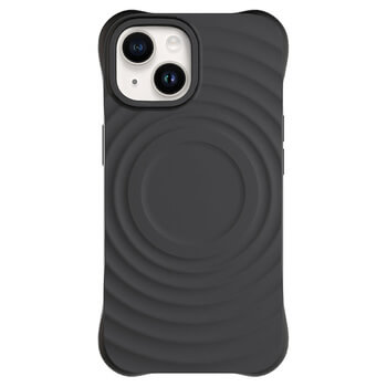 Picasee Shock-proof case MagSafe na Apple iPhone 14 - Vlastní gravírování - Černá