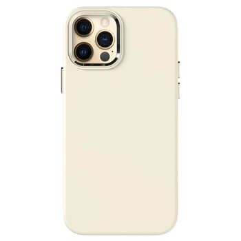 Picasee Premium case MagSafe na Apple iPhone 12 Pro - Vlastní gravírování - Béžová