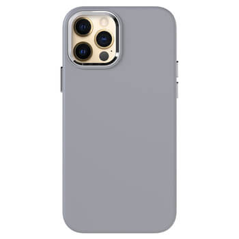 Picasee Premium case MagSafe na Apple iPhone 12 Pro - Vlastní gravírování - Šedá