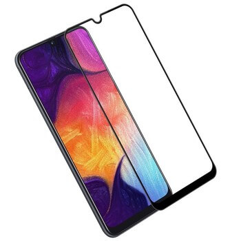 3D tvrzené sklo s rámečkem pro Samsung Galaxy A40 A405F - černé