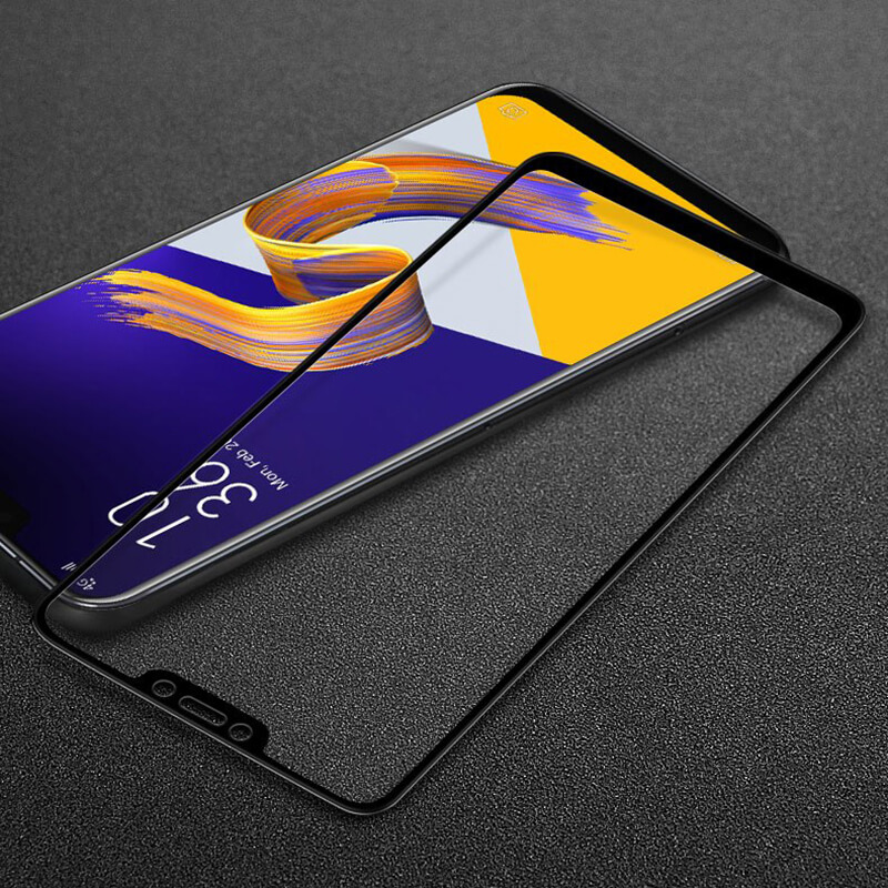 Picasee 3D ochranné tvrzené sklo s rámečkem pro Asus ZenFone 5 ZE620KL - černé