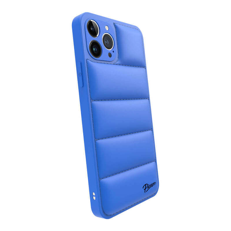 Picasee Puffer case pro Apple iPhone 11 - Picasee Puffer - Modrá