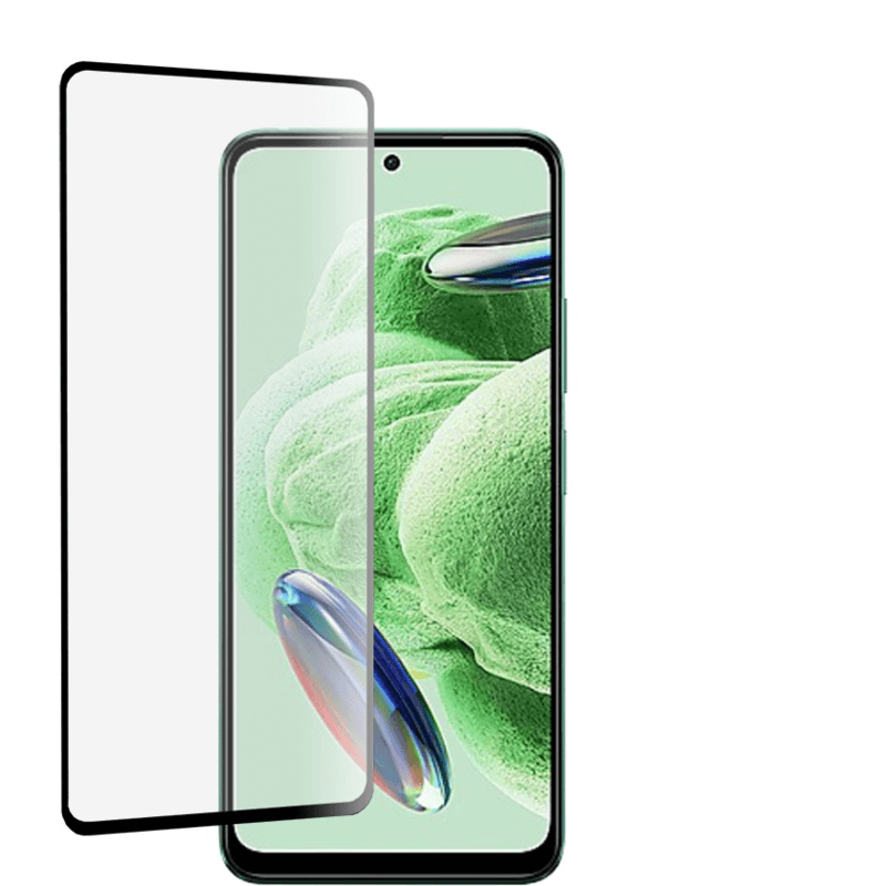 3x Picasee 3D tvrzené sklo s rámečkem pro Xiaomi Redmi Note 12 Pro 4G - černé - 2+1 zdarma