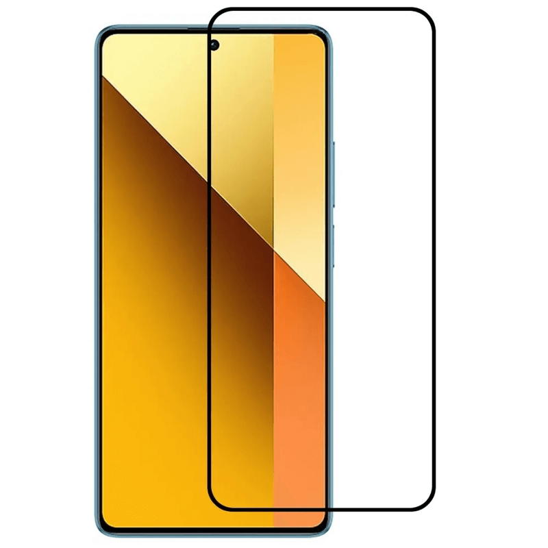 Picasee 3D ochranné tvrzené sklo s rámečkem pro Xiaomi Redmi Note 13 Pro 4G - černé