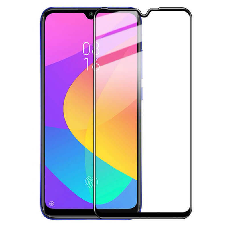 3x Picasee 3D tvrzené sklo s rámečkem pro Xiaomi Redmi A3 - černé - 2+1 zdarma