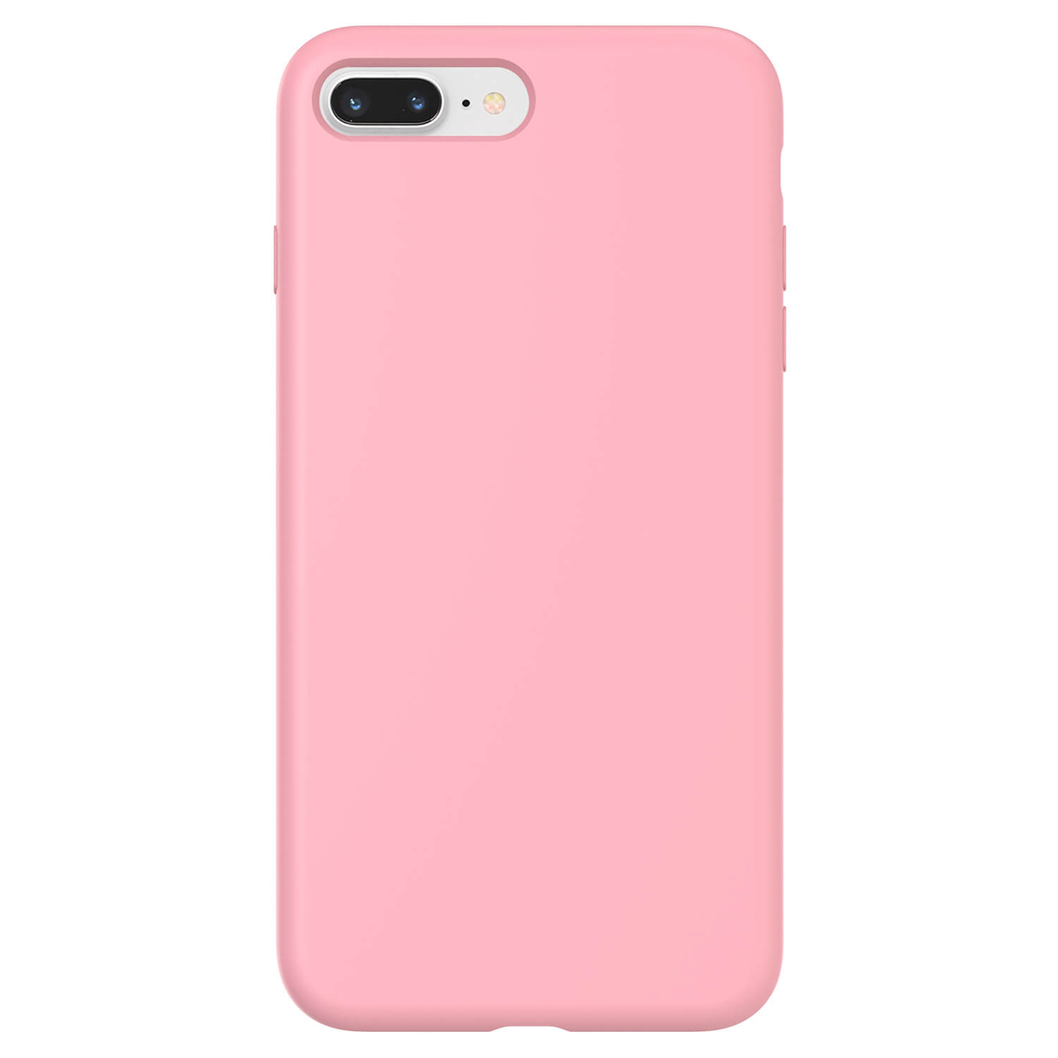 Picasee Liquid case na Apple iPhone 8 Plus - Vlastní gravírování - Růžová