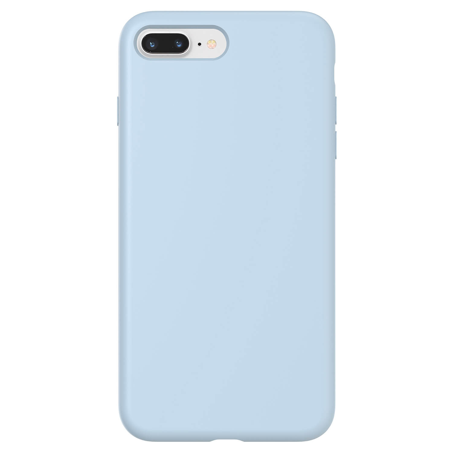 Picasee Liquid case na Apple iPhone 8 Plus - Vlastní gravírování - Modrá