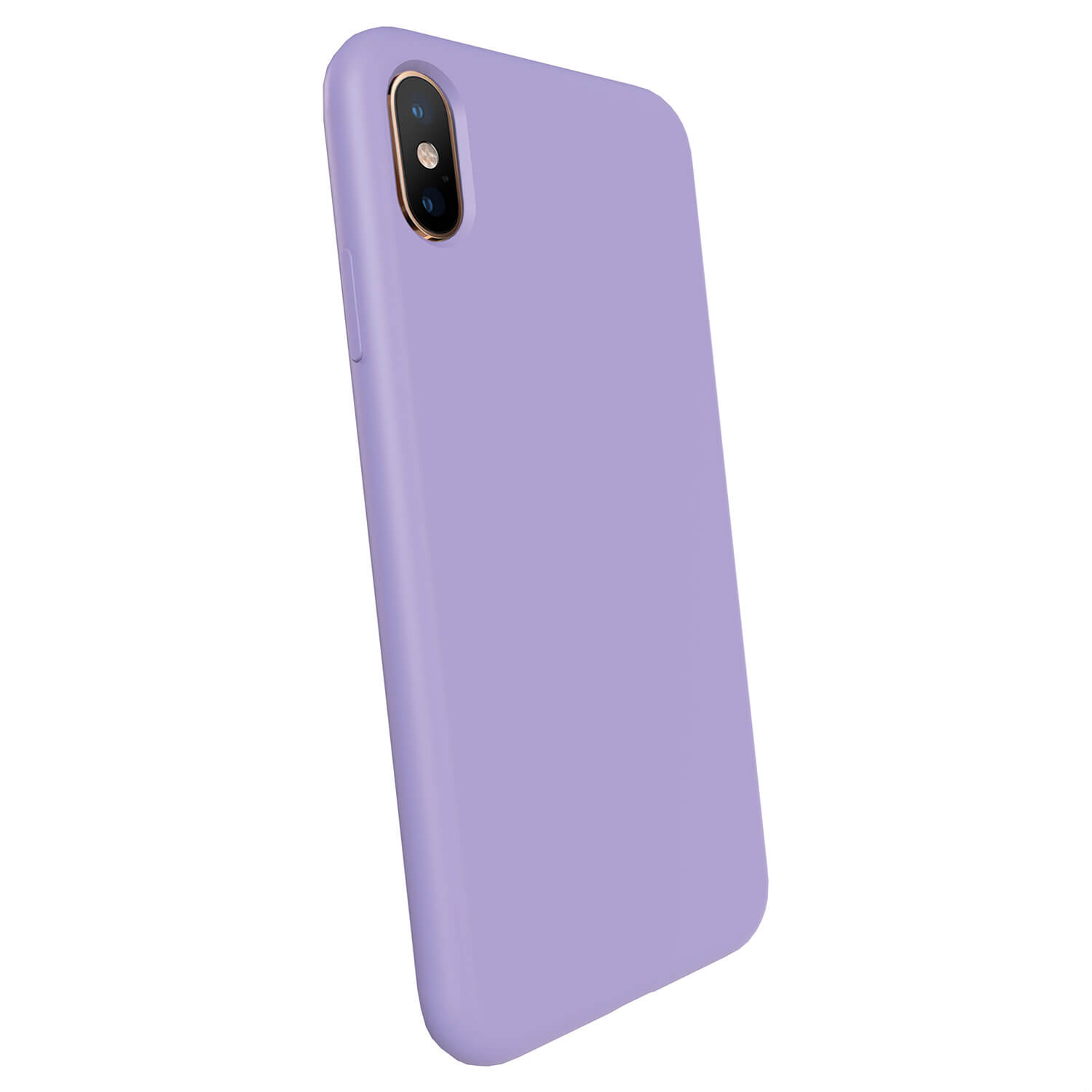 Liquid case na Apple iPhone XS Max - Vlastní gravírování - Fialová