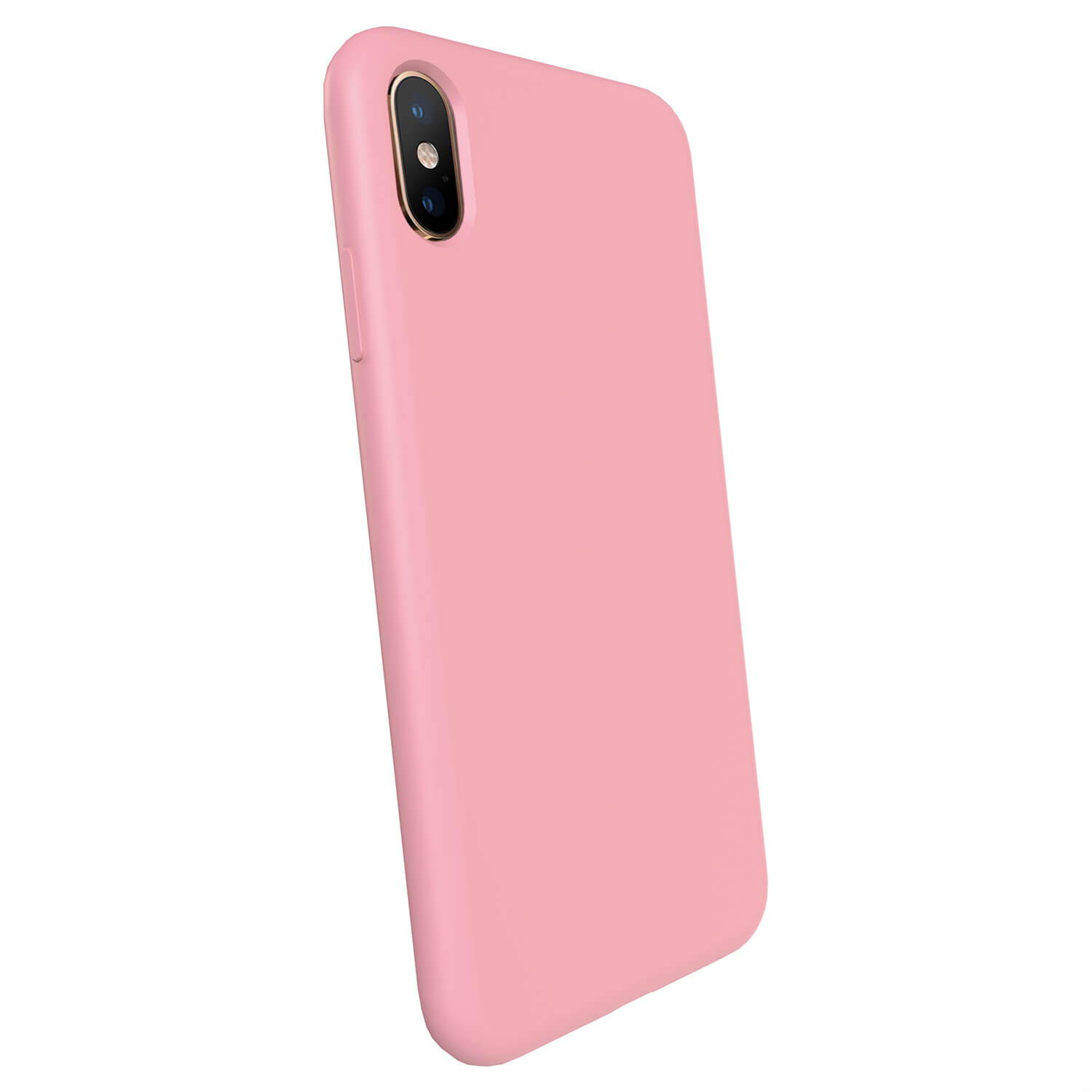 Liquid case na Apple iPhone XS Max - Vlastní gravírování - Růžová
