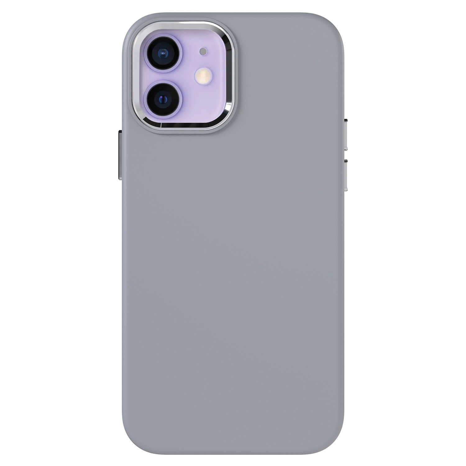 Picasee Premium case MagSafe na Apple iPhone 12 - Vlastní gravírování - Šedá