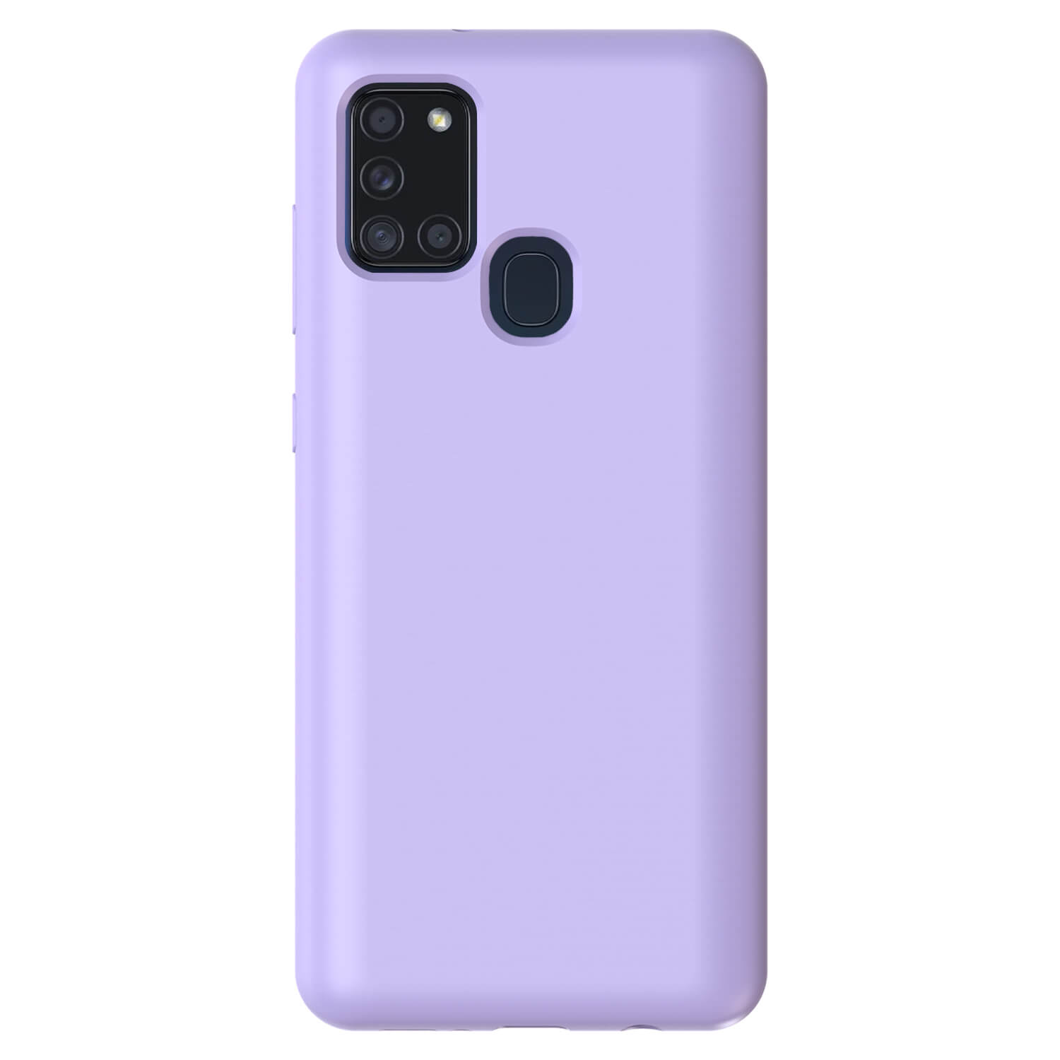 Picasee Liquid case na Samsung Galaxy A21s - Vlastní gravírování - Fialová