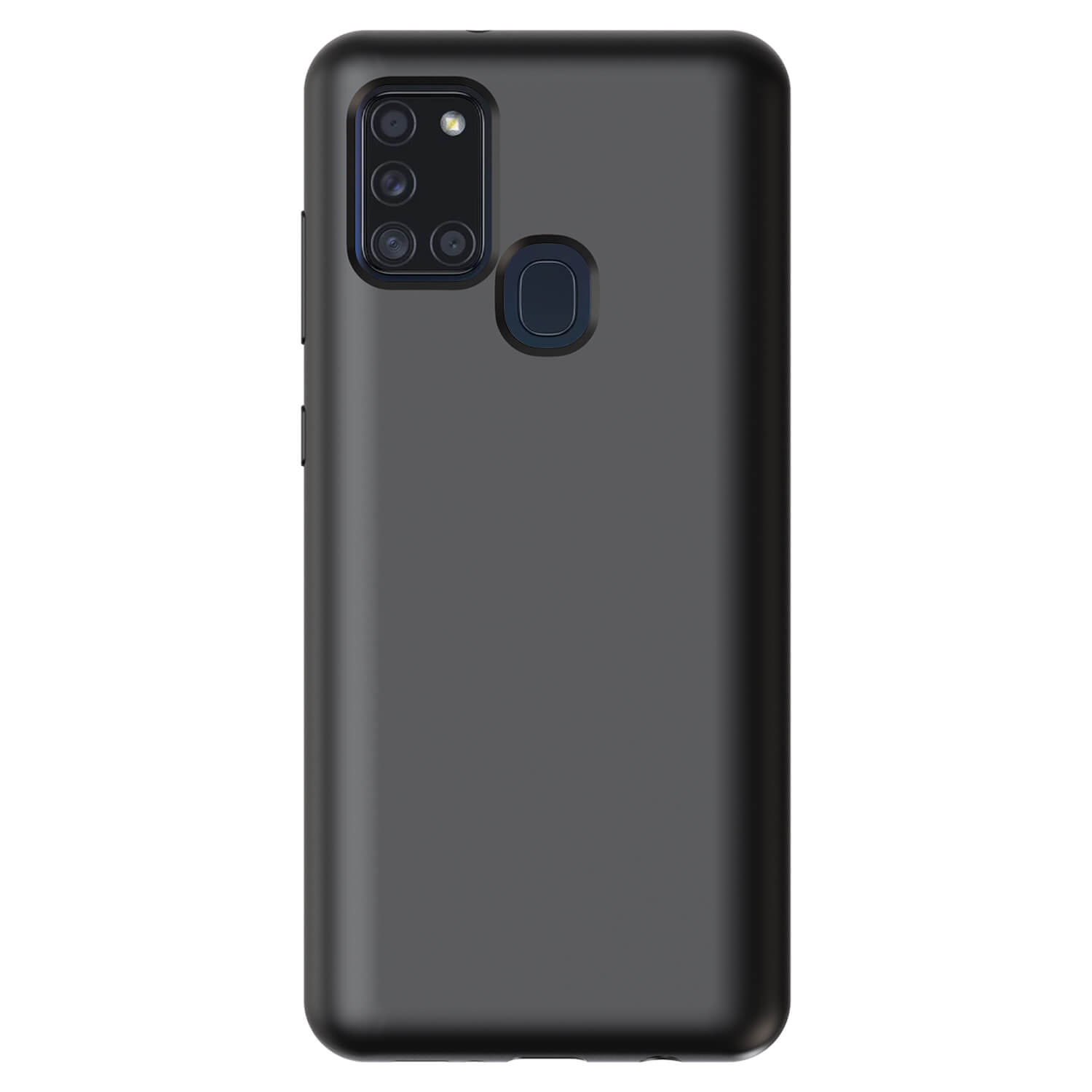 Picasee Liquid case na Samsung Galaxy A21s - Vlastní gravírování - Černá
