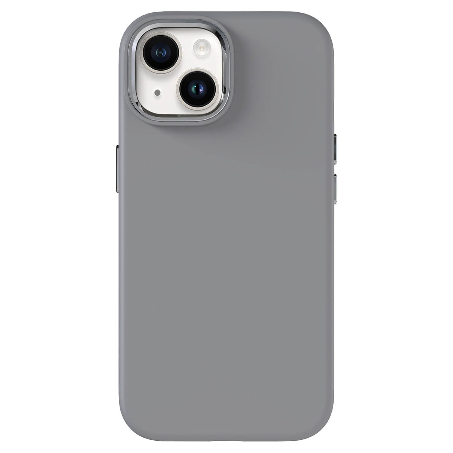 Picasee Premium case MagSafe na Apple iPhone 14 - Vlastní gravírování - Šedá