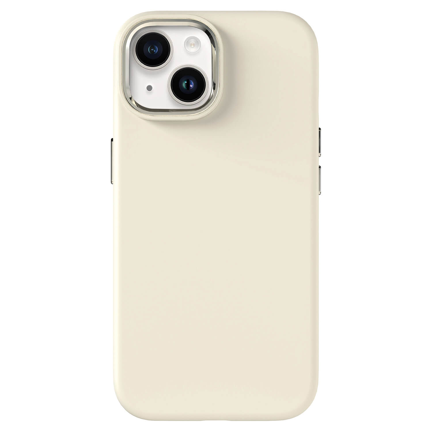 Picasee Premium case MagSafe na Apple iPhone 14 - Vlastní gravírování - Béžová