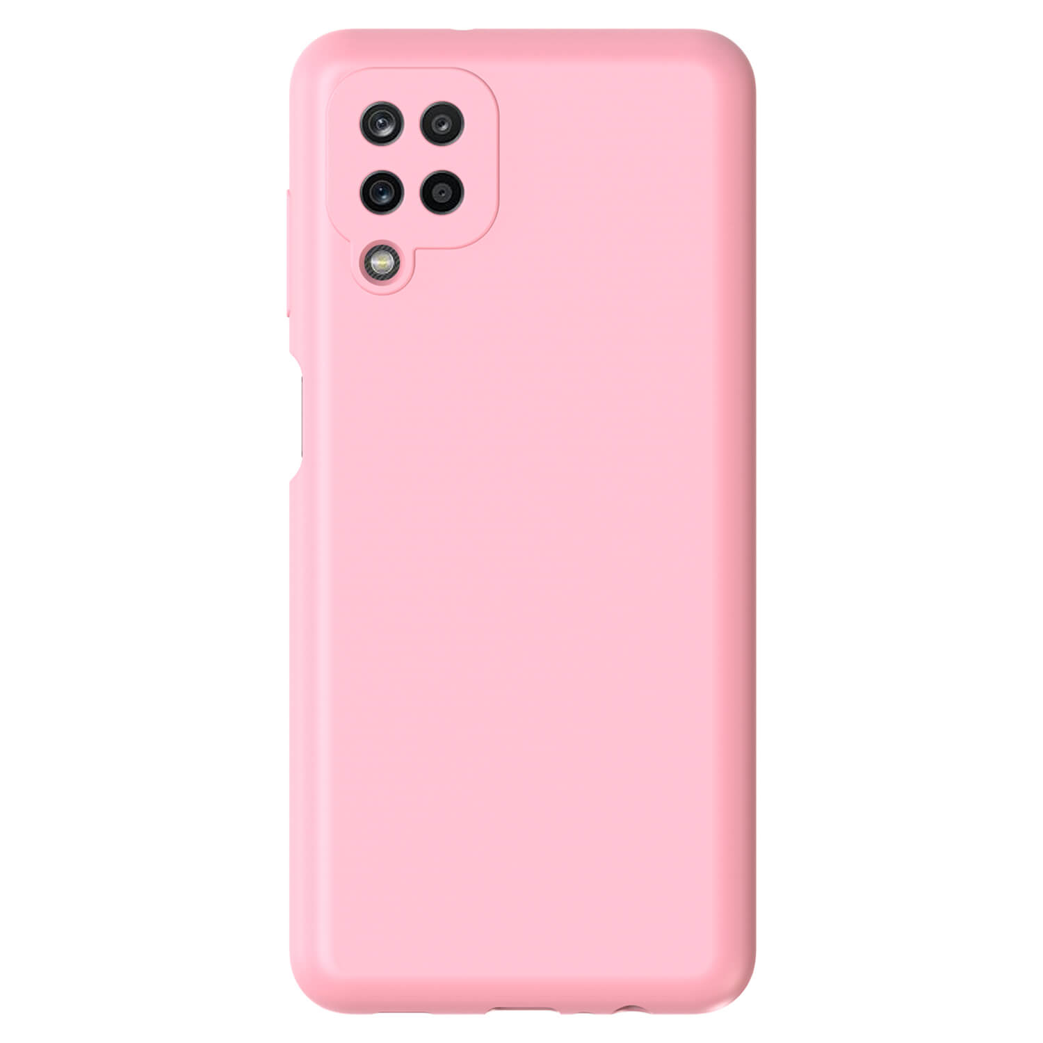 Picasee Liquid case na Samsung Galaxy A12 A125F - Vlastní gravírování - Růžová