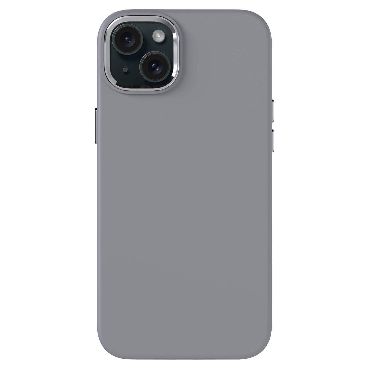 Picasee Premium case MagSafe na Apple iPhone 15 Plus - Vlastní gravírování - Šedá