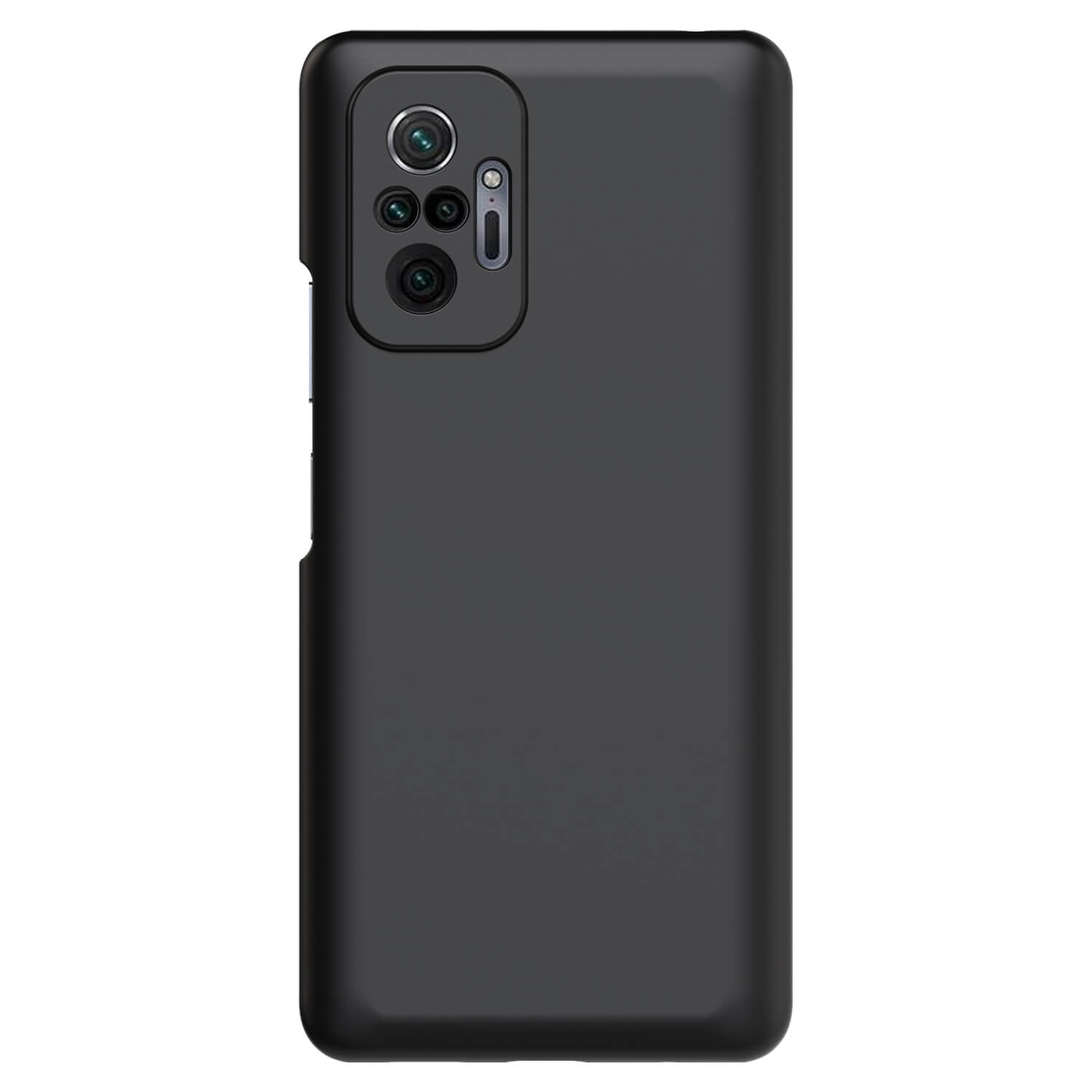Picasee Liquid case na Xiaomi Redmi Note 10 Pro - Vlastní gravírování - Černá